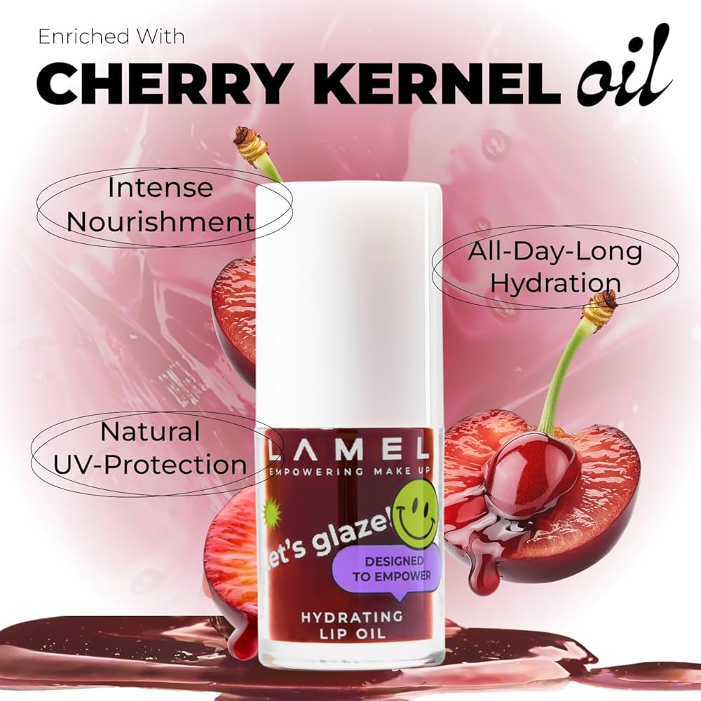 美容液 L'ideal Lamella Oil Duo 55ml Amazon.com : Lamel All-in-One Lip Oil - Lightweight, Tinted